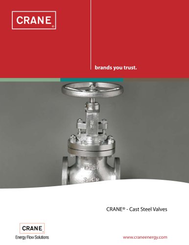 CRANE® Cast Steel Gate Valves