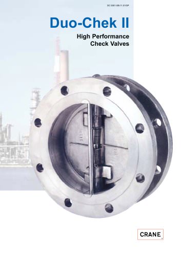 DUO-CHEK II Check Valves