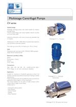 Multi-stage Centrifugal pumps