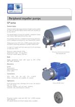 Peripheral impeller pumps