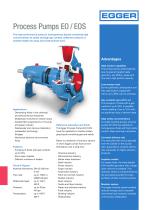 Egger Process Pumps EO/EOS - Product Sheet