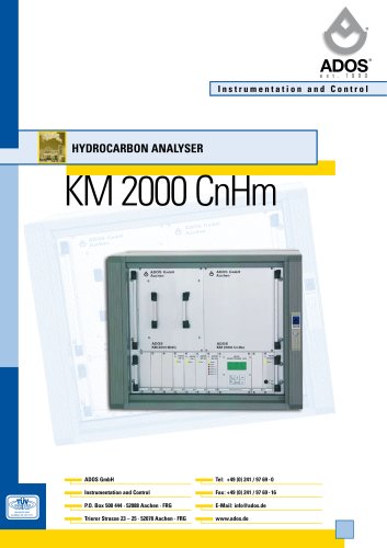 KM 2000 CnHm EM | Hydrocarbon Analyser