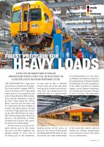 Finest precision for  heavy loads