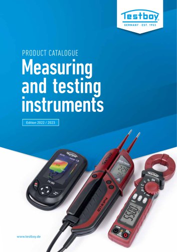 Measuring and testing instruments