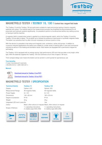 Testboy 15, Testboy 130