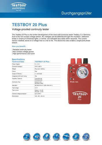 TESTBOY 20 Plus