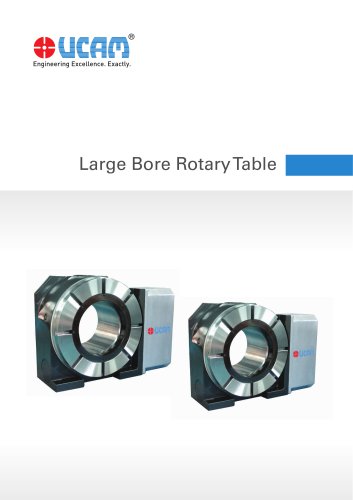 Large Bore Rotary Table