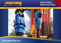 EARTH DRILL SPECIFICATIONS