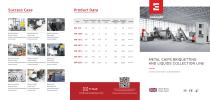 Metal Chips Briquetting Press Line