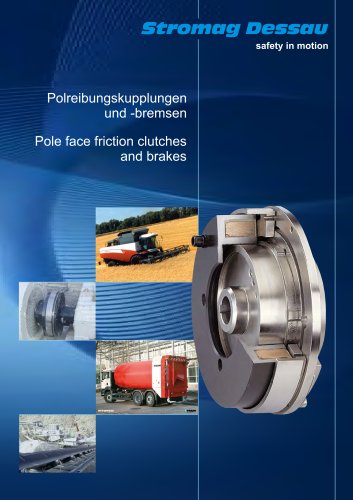 Catalog Pole-face friction clutches and Brakes