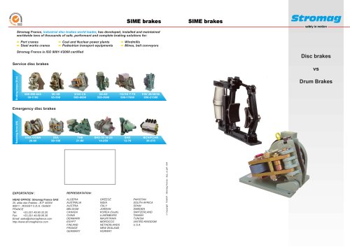 Electromagnetic-hydraulic disc brake