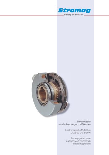 Electromagnetic Multi-Disc Clutches and Brakes