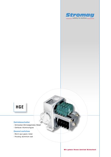 Geared Switches, Serie HGE