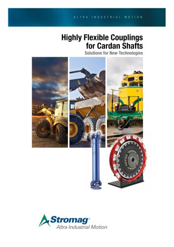 Highly Flexible Couplings for Cardan Shafts