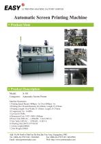 Automatic Screen Printing Machine