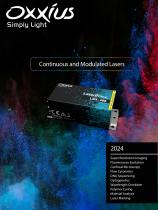 Continuous and Modulated Lasers