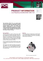 Low frequency accelerometer CHB 1101 