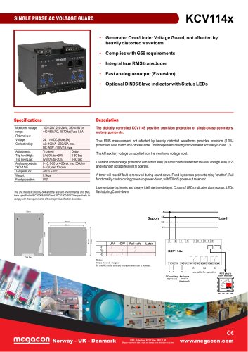 SINGLE PHASE AC VOLTAGE GUARD