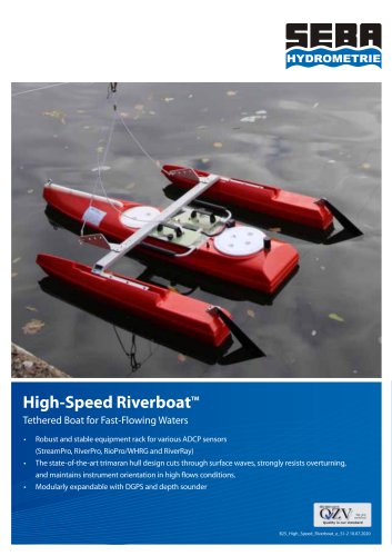 High-Speed Riverboat