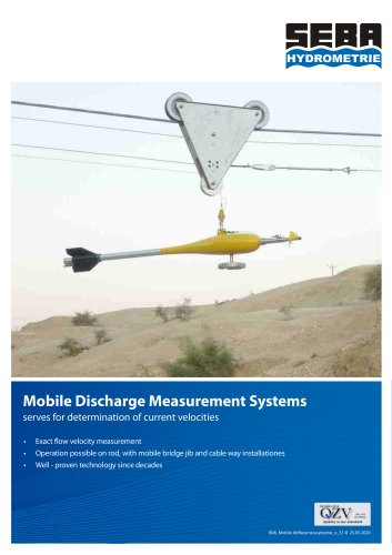 Mobile Discharge Measurement Systems