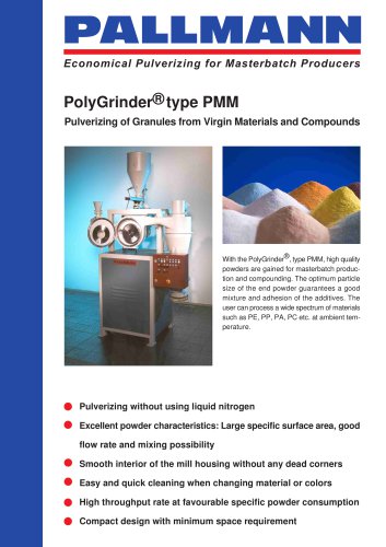 PolyGrinder®type PMM