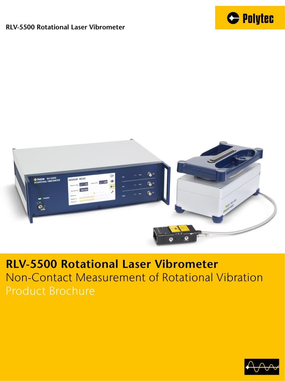 RLV-5500 Rotational Laser Vibrometer - Non-Contact Measurement of Rotational Vibration - Polytec