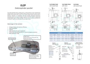 Enzfelder GmbH electric cylinder parallel ELZP