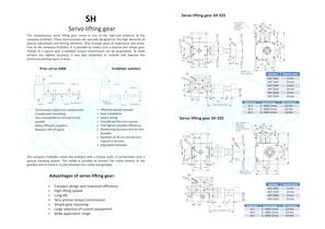 Enzfelder GmbH servo lifting gear SH