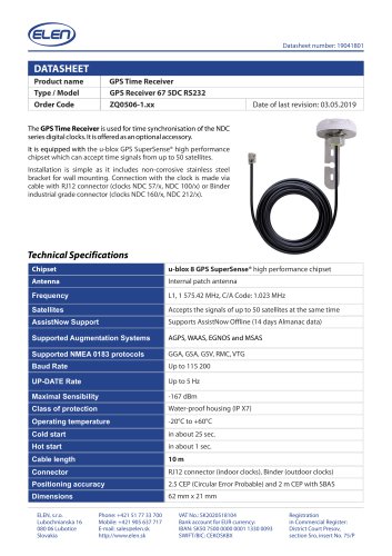 GPS Time Receiver