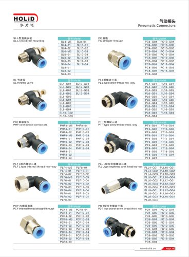 HOLID pneumatic fittings,pneumatic connectors,pneumatic hose fittings,pneumatic component,fitting,cylinder