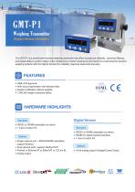 Weighing Transmitter GMT-P1