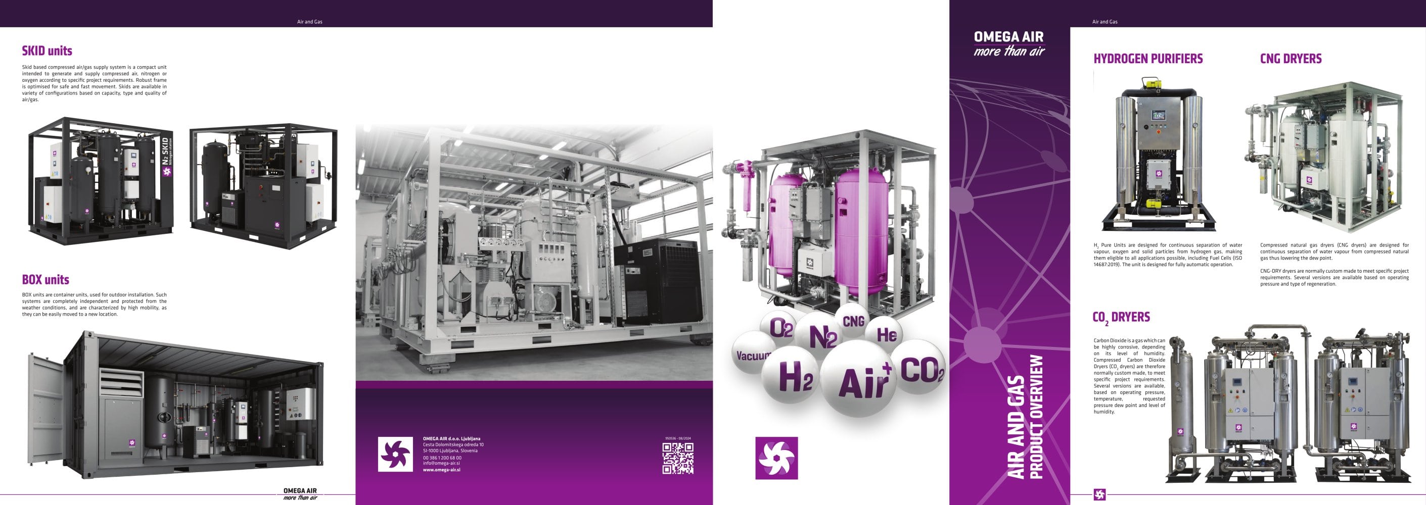 AIR AND GAS - Product overview - OMEGA AIR d.o.o. Ljubljana
