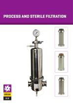 PROCESS AND STERILE FILTRATION