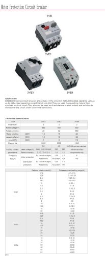 Circuit breaker | Bolevo 3VE series