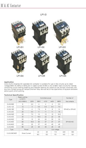 Electronic motor contactor | Bolevo LP1-D series