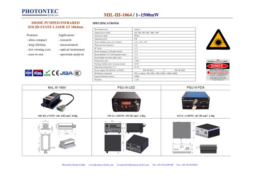 Infrared solid-state laser system