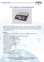 WTP - Weight Price Computing/Retail Scale