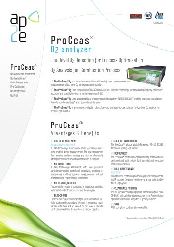 ProCeas® O2 analyzer