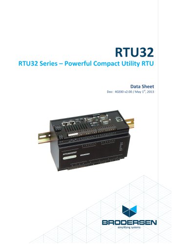 RTU32 Brochure