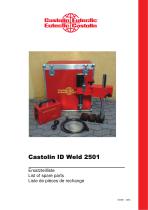 Castolin ID weld 2501 List of spare parts