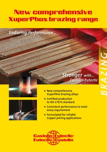 New comprehensive  XuperPhos brazing range