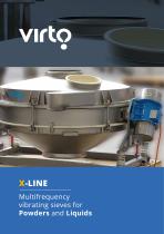 X-Line: Multifrequency vibrating sieves