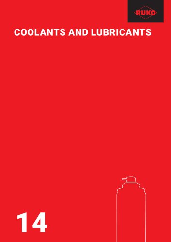 COOLANTS AND LUBRICANTS