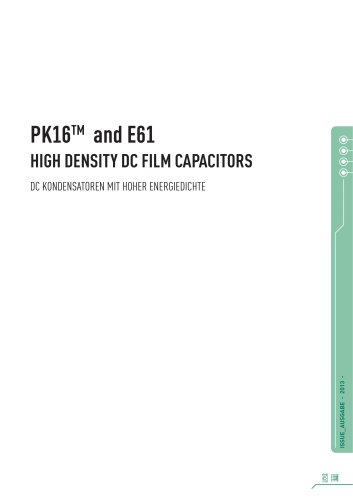 E50 DC PK16 Catalogue (English/German)