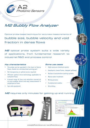 M2 Bubbly Flow Analyzer