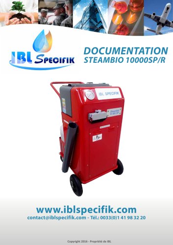 STEAMBIO 10000 SP - Industrial steam degreaser