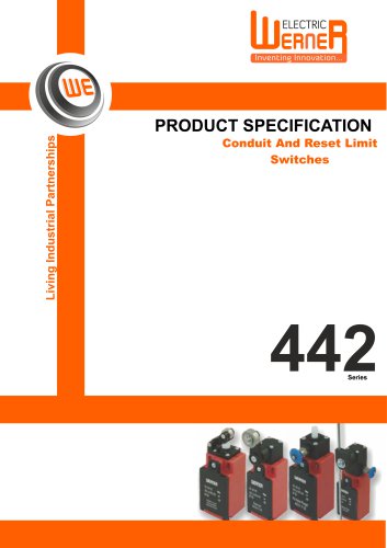 442 Series - Conduit And Reset Limit Switches