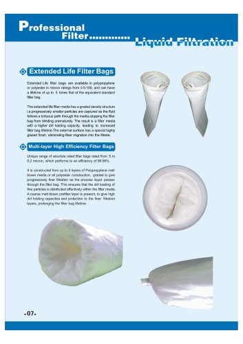 Extended Life Filter Bags