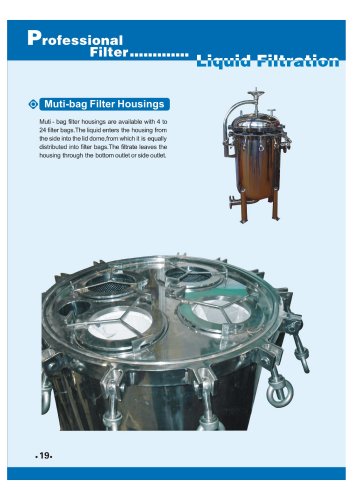 Multi Bag Filter Housing