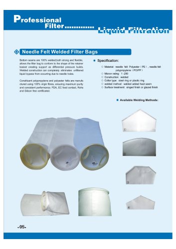 Welded Filter Bags